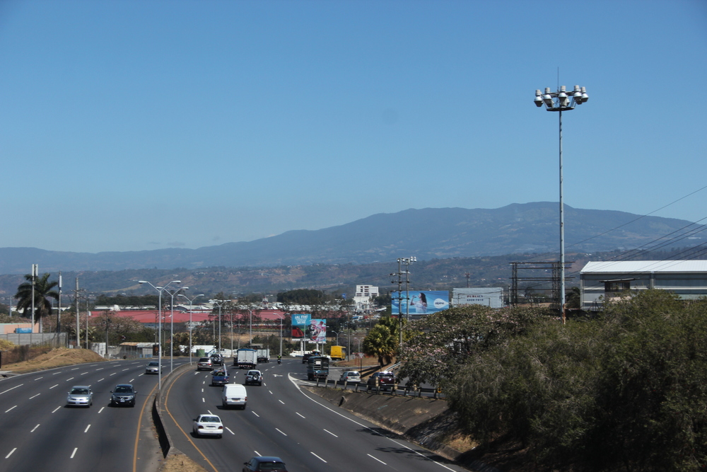  The Pan-American Highway outside  San José   